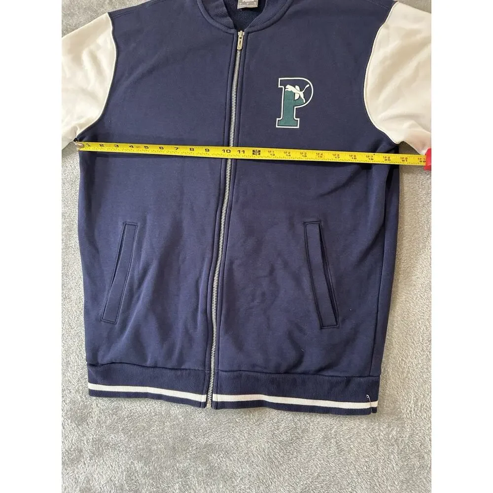 PUMA Color Block Letter Print Sports Casual Jacket - Picture 5 of 8